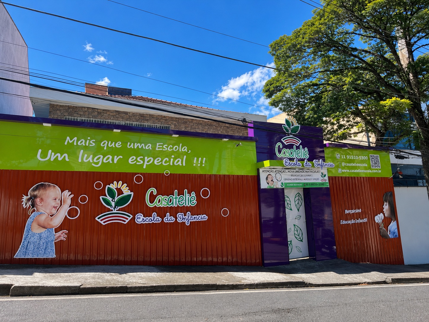 Fachada da unidade Nova Petrópolis